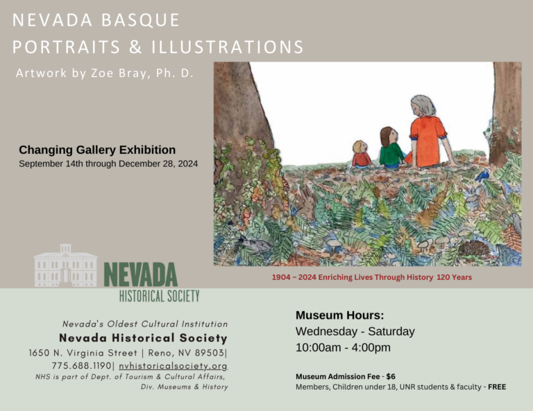 Nevada Basque Portraits & Illustrations Exhibition